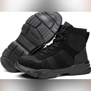 NEW Steel Toe Waterproof Safety Shoes, Men 7.5, Women 9